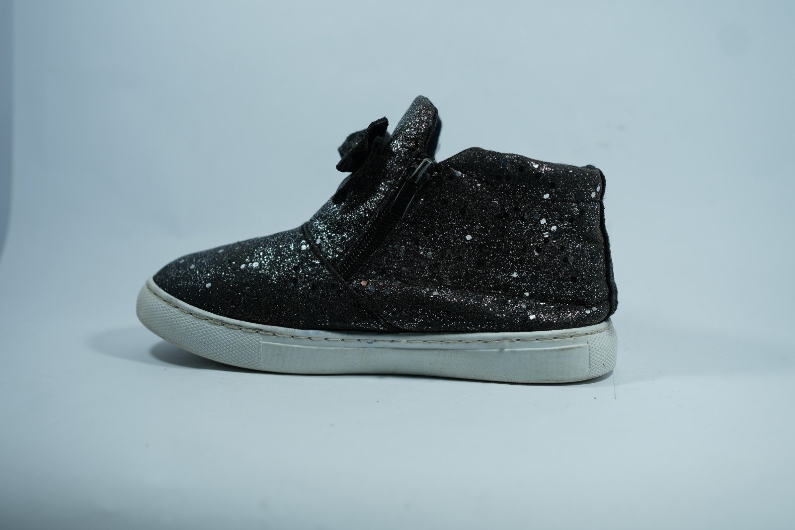 Keds Girl's Triple Up Hi Top Glitter Celeb (Little Big Kid) Sneaker - Image 2