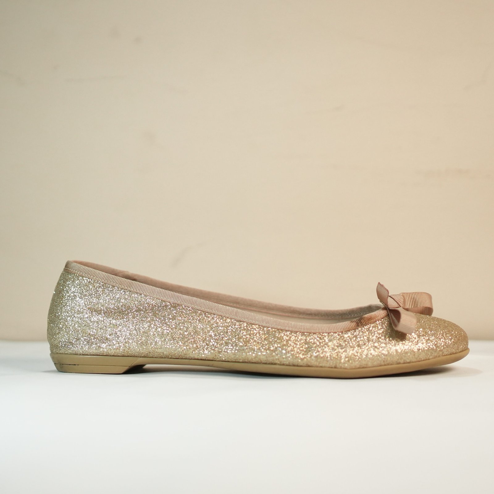 Benni – Women's Metallic Gold Ballet (New Authentic)