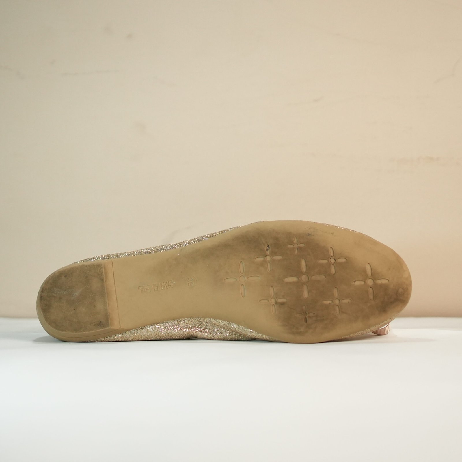 Benni – Women's Metallic Gold Ballet (New Authentic)