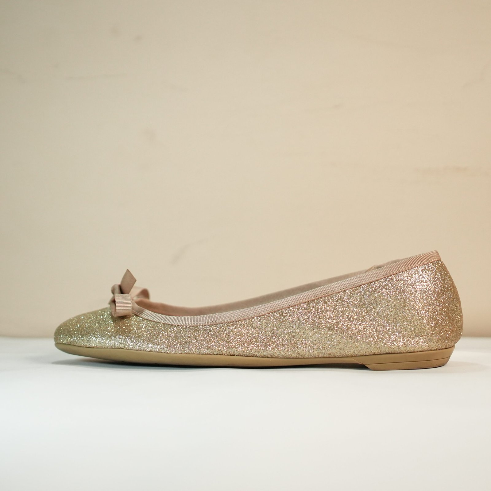 Benni – Women's Metallic Gold Ballet (New Authentic)