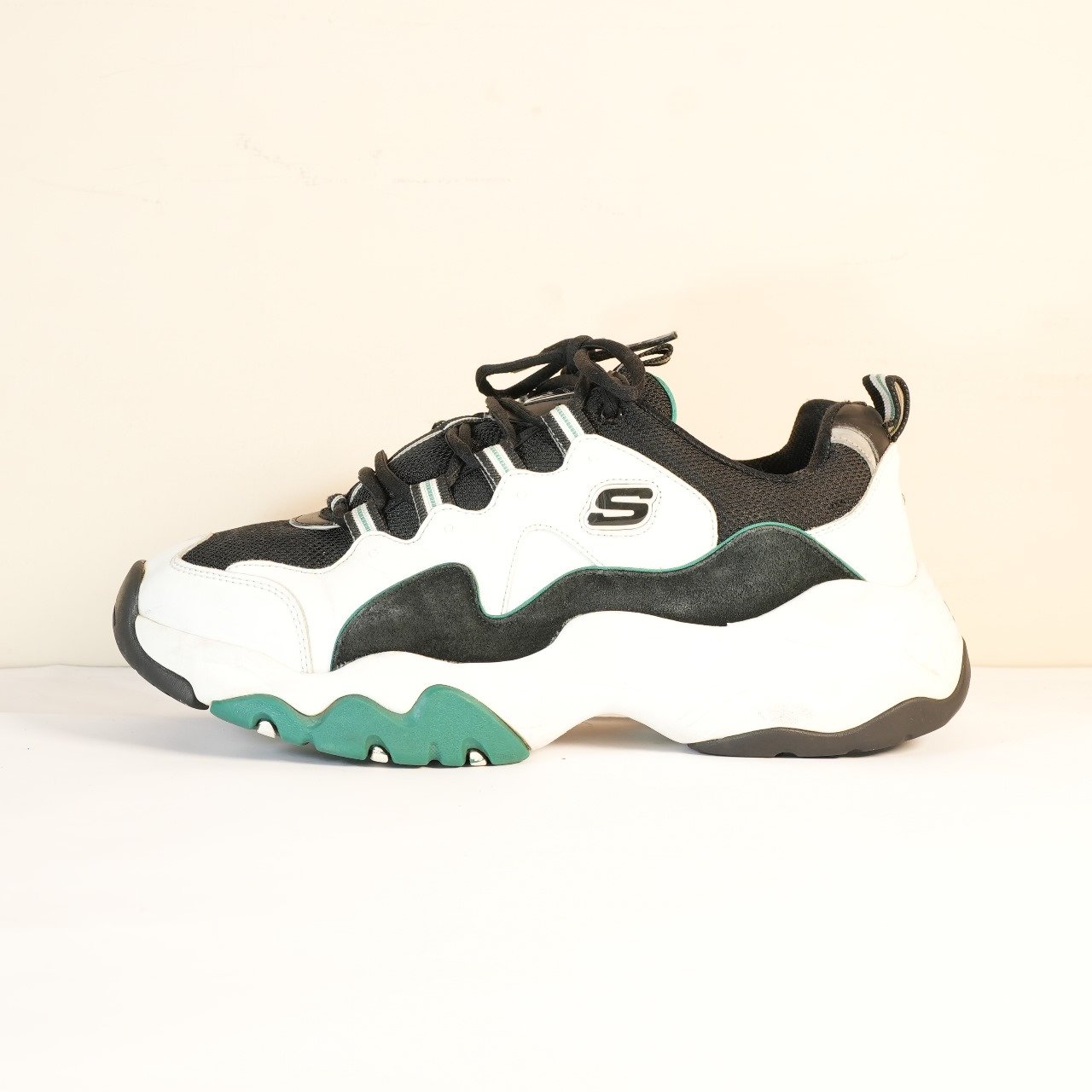 Skechers d'lites 3 mens black - Image 2